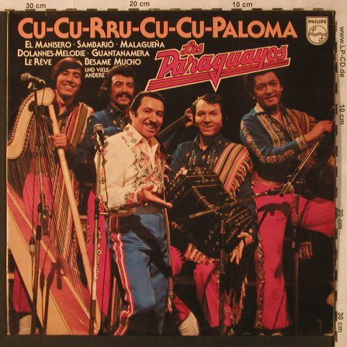 Los Paraguayos: Cu-Cu-Rru-Cu-Cu-Paloma, Philips(6610 021), D,  - 2LP - X2780 - 6,50 Euro