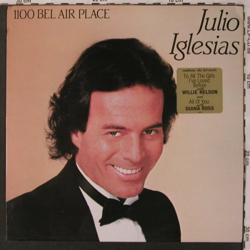 Iglesias,Julio: 1100 Bel Air Place, CBS(CBS 86308), NL, 1984 - LP - X2994 - 5,00 Euro