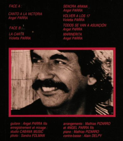 Parra,Angel: Canto a la Victoria, L'Escargot(ESC 0457), F, 1987 - LP - X6044 - 7,50 Euro