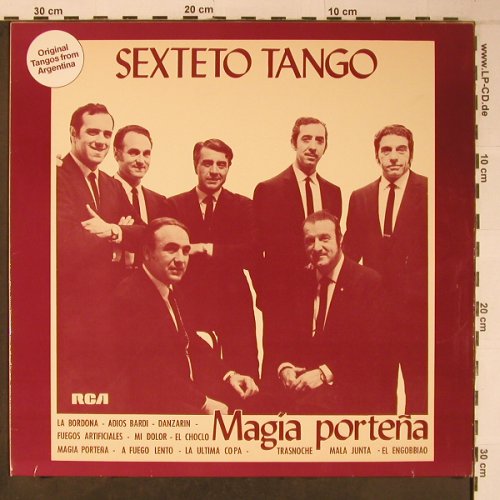 Sexteto Tango: Magia portena, VG+/m-, RCA(NL70339), D, 1983 - LP - X6445 - 5,00 Euro