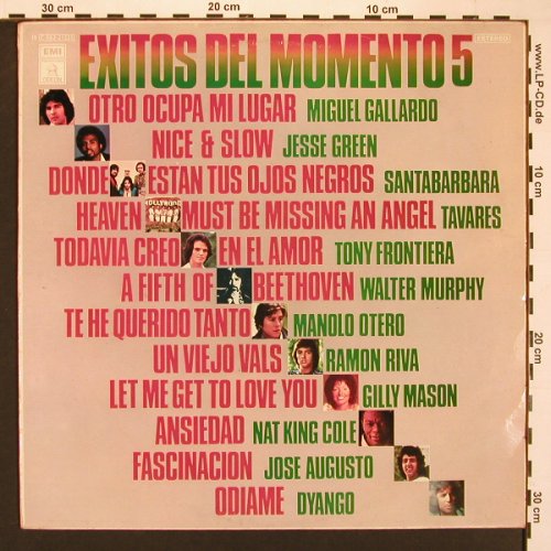 V.A.Exitos Del Momento 5: Miguel Gallardo... Dyango, 12 Tr., Odeon / EMI(062-21331), E, woc, 1977 - LP - X8351 - 5,00 Euro