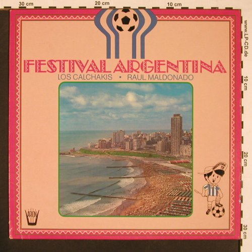 Los Calchakis - Raul Maldonado: Festival Argentina, Arion(6.23463 AO), D, 1978 - LP - X8540 - 6,00 Euro