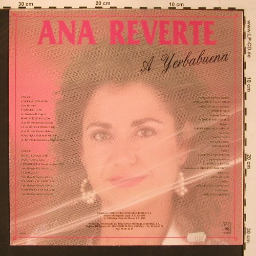 Reverte,Ana: A Yerbabuena, Hortus(42.008), E, 1991 - LP - X8852 - 5,00 Euro
