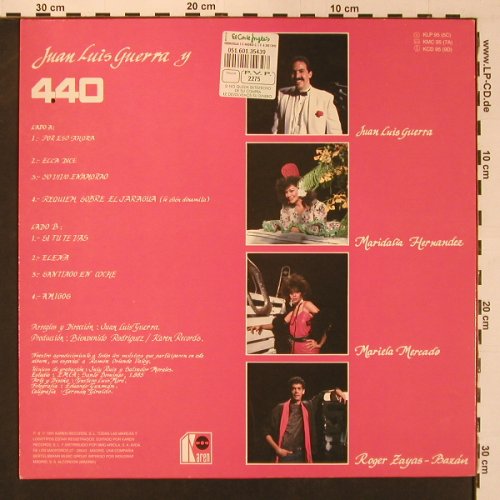Guerra,Juan Luis / 4.40: Mudanza Y Accareo, Karen Records(K-LP95), E, 1991 - LP - X8854 - 7,50 Euro
