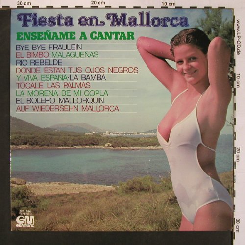 V.A.Fiesta en Mallorca: Ensename a Cantar, GraMusic(GM-584), E, 1977 - LP - X8879 - 5,00 Euro