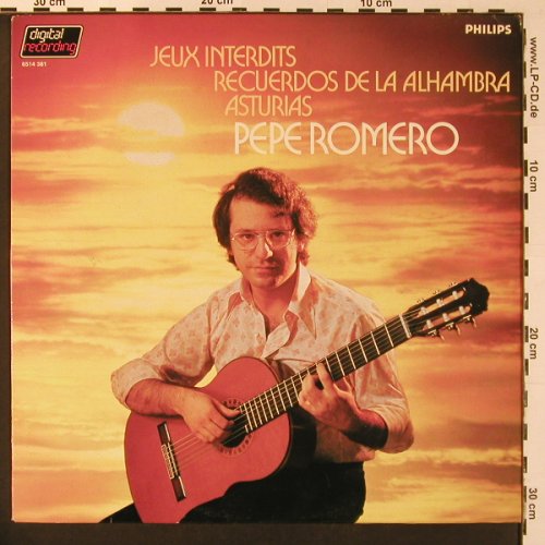 Romero,Pepe: Famose Spanish Guitar Music, Philips(6514 381), NL, 1983 - LP - X8907 - 7,50 Euro
