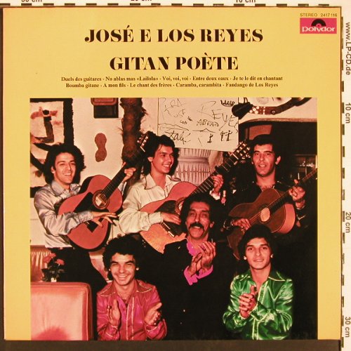Jose e Los Reyes: Gitan Poete, m-/vg+, Polydor(2417 116), D, 1978 - LP - X9410 - 6,00 Euro