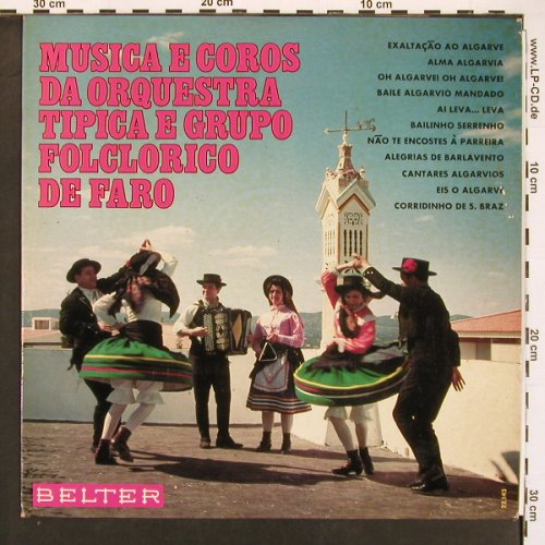 V.A.Musica e Coros da Orquestra: Tipica e Grupo Folclorico de Faro, Belter(22.143), E,  - LP - X9506 - 7,50 Euro