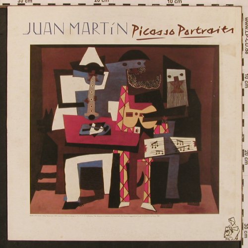 Martin,Juan: Picasso Portraits, m-/vg+, Polydor(SPELP70), UK, 1981 - LP - X9918 - 6,00 Euro