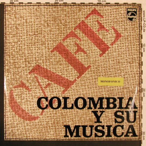 V.A.Cafe - Colombia Y Su Musica 1+2: Lucio Bermudez...Alvaro Romero, Philips(P 631816 L/821L), Colombia,  - LP*2 - X9942 - 24,00 Euro