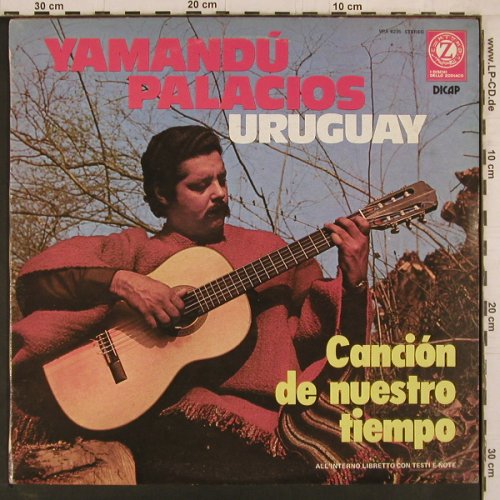 Palacios,Yamandu: Cancion de nuestro tiempo, Zodiaco(VPA 8235), I, Booklet, 1975 - LP - Y2367 - 9,00 Euro