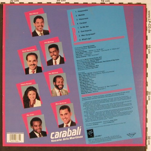 Carabali: Same, Mango(539 888-1), US, 1988 - LP - Y262 - 12,50 Euro