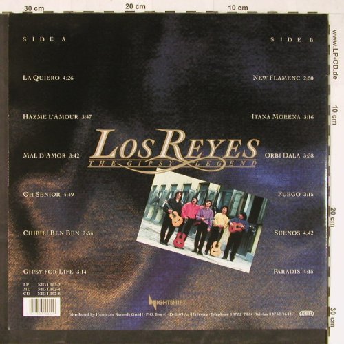 Los Reyes: Tarot, Foc, Nightshift(NIG1.002-2), D, 1991 - LP - Y4066 - 7,50 Euro