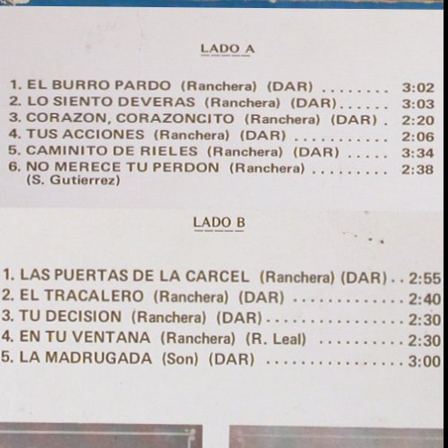Conjunto Aquila de Bene Medina: El Burro Pardo (y Fred Saldana), Buena Vida(306), US, m-/vg-,  - LP - Y5044 - 6,00 Euro