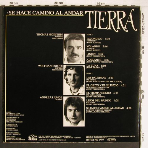 Tierra: Se Hace Camino Al Andar, Castor(27477), D, 1984 - LP - Y5225 - 7,50 Euro