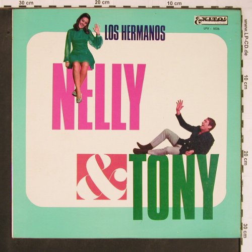 Los Hermanos: Nelly & Tony, vg+/m-, Exito(LPV-1026), Venezuela,  - LP - Y526 - 6,00 Euro