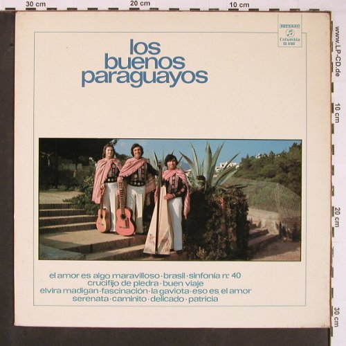 Los Buenos Paraguayos Canta: Same, Columbia(CS 8189), E, 1974 - LP - Y530 - 9,00 Euro
