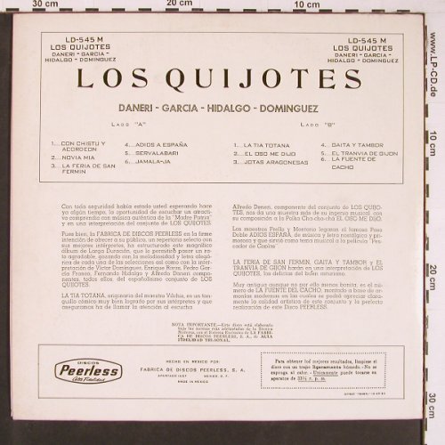 Los Quijotes: Same, Peerless(LD 545), MEX,  - LP - Y592 - 12,50 Euro