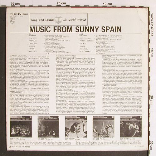 V.A.Music From Sunny Spain: Hnos. Elizaga...Los Valldemosa, Philips(821 225 PY), NL,  - LP - Y6668 - 7,50 Euro