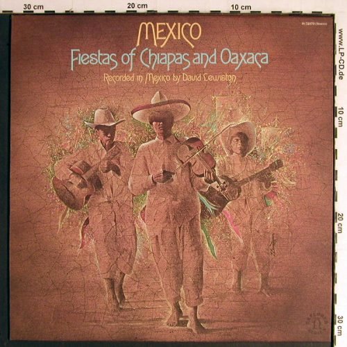 V.A.Mexico: Fiesta of Chiapas and Oaxaca, Nonesuch Explorer(H-72070), US, 1976 - LP - Y6999 - 9,00 Euro