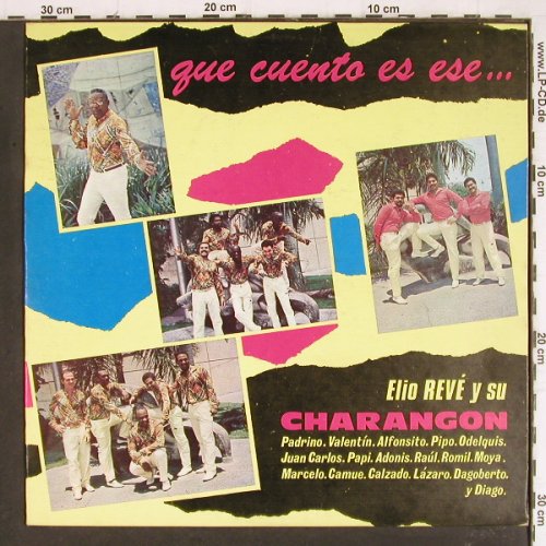 Rev,Elio y su Charangon: gue cuento es ese..., Areito(LD-4494), Cuba, 1988 - LP - Y7710 - 9,00 Euro