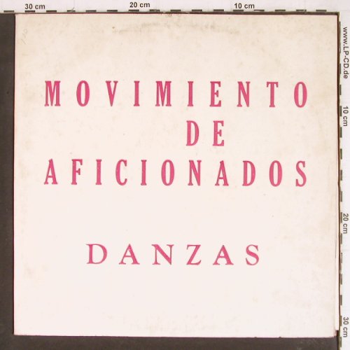 V.A.Movimiento de Aficionados: Danzas - Rico Vacilon... Zapeto, Areito,m-/vg-(LD-3667), Cuba,  - LP - Y7825 - 5,00 Euro