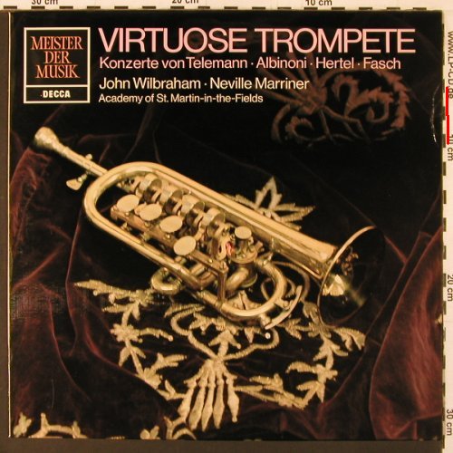 V.A.Virtuose Trompete: Telemann, Albinoni,Hertel,Fasch, Decca, Muster/Promo(SMD 1213), D, m /vg+,  - LP - K101 - 6,00 Euro