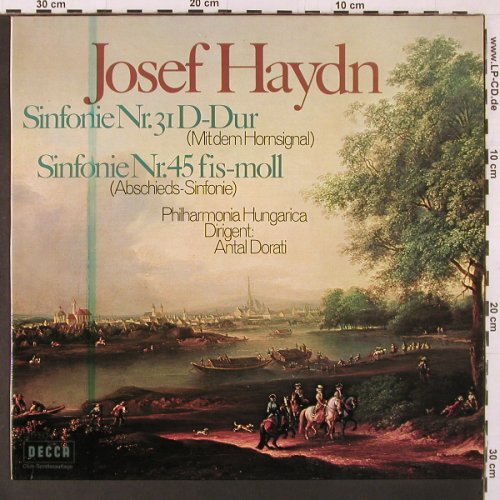 Haydn,Joseph: Sinfonien Nr.31 & 45, Club-Ed., Decca(63 114), D, 1972 - LP - K103 - 7,50 Euro