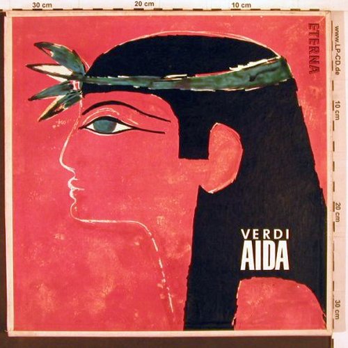 Verdi,Giuseppe: Aida, Box (rec 1.1 vg+), Eterna(8 20 172-474), DDR, 1969 - 3LP - K1048 - 15,00 Euro