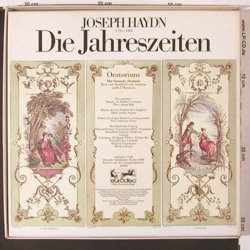 Haydn,Joseph: Die Jahreszeiten, Box, Club Ed., Eurodisc(62 804), D, 1971 - 3LP - K108 - 12,50 Euro