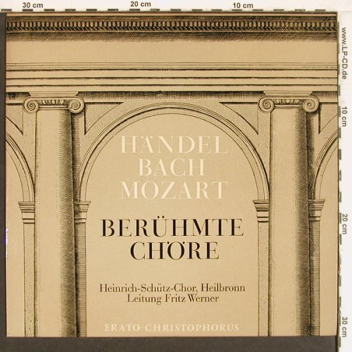 Heinrich-Schütz-Chor, Heilbronn: Berhmte Chöre, Christophorus(CGLP 75 809), D, Mono,  - LP - K1095 - 6,00 Euro