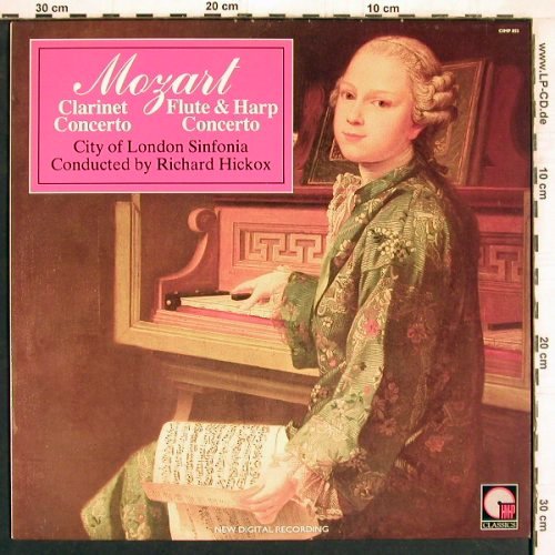 Mozart,Wolfgang Amadeus: Clarinet Concerto / Flute & Harp, IMP Classics(CIMP 852), UK, 1987 - LP - K1096 - 6,00 Euro