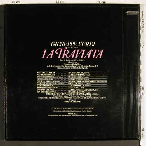 Verdi,Giuseppe: La Traviata, Box, Live 1958, EMI(1C 153-03 893M), D,Ri, 1980 - 2LP - K1101 - 12,50 Euro