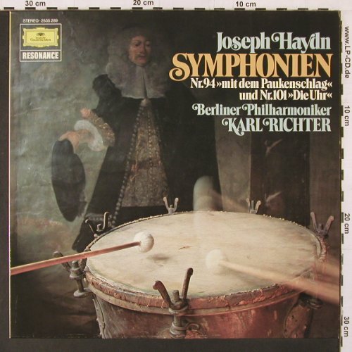 Haydn,Joseph: Sinfonien Nr.94 & 101 (1963), D.Gr. Resonance(2535 289), D, 1978 - LP - K121 - 6,00 Euro