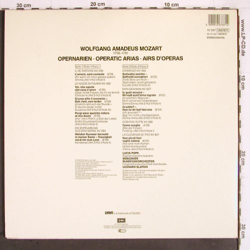 Popp,Lucia:&nbsp;Opernarien von W.A.Mozart, Foc, EMI (1467871), D, 1983 Typ:&nbsp;LP Best.-Nr.:&nbsp;K1257 Preis:&nbsp; 6,00 Euro