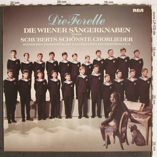 Wiener Sängerknaben:&nbsp;Die Forelle,Schuberts schö.Chorlied, RCA Gold Seal (RL 30461), D, 1978 Typ:&nbsp;LP Best.-Nr.:&nbsp;K1265 Preis:&nbsp; 6,00 Euro