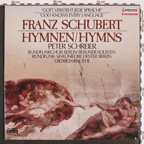 Schubert,Franz: Hymnen, Foc, Capriccio (C 27 111), D, 1987 Typ: LP Best.-Nr.: K1307 Preis: 7,50 Euro