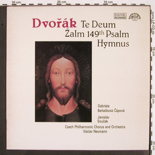 Dvorak,Antonin: Te Deum, Zalm 149th.., Supraphon (1112-3 577), CZ, Ri, 1985 Typ: LP Best.-Nr.: K1308 Preis: 7,50 Euro
