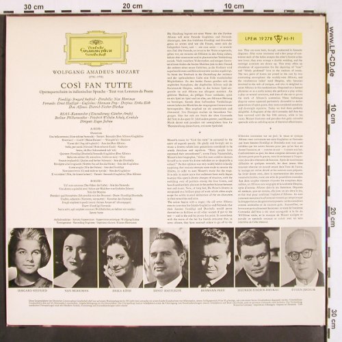 Mozart,Wolfgang Amadeus: Cosi Fan Tutte-Querschnitt in Ital., Deutsche Gramophon(LPEM 19 278), D, Mono, 1964 - LP - K1335 - 12,50 Euro