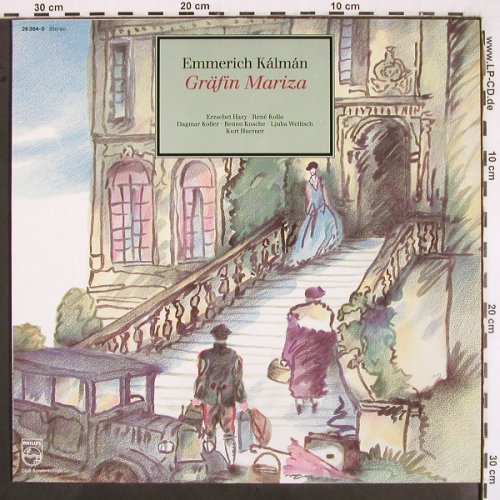 Kalman,Emmerich: Gräfin Mariza,Club-Ed., Philips (26 364-0), D, 1987 Typ: LP Best.-Nr.: K1338 Preis: 6,00 Euro