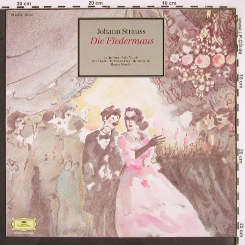 Strauß,Johann: Die Fledermaus, Club-Ed., D.Gr. (26 360-8), D, 1987 Typ: LP Best.-Nr.: K1340 Preis: 6,00 Euro