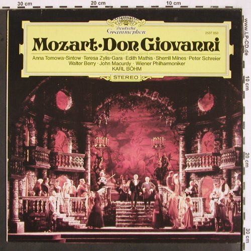 Mozart,Wolfgang Amadeus: Don Giovanni - Querschnitt, D.Gr. (2537 050), D, 1979 Typ: LP Best.-Nr.: K1343 Preis: 6,00 Euro
