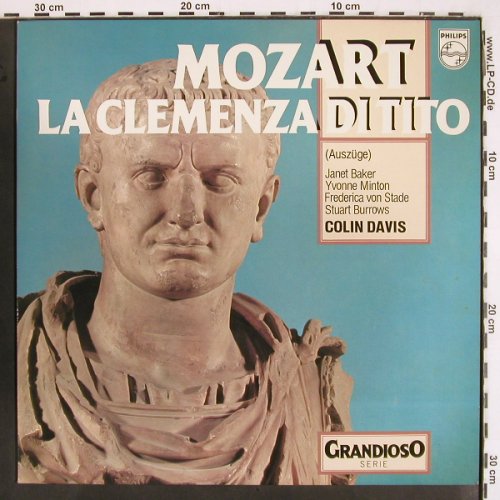 Mozart,Wolfgang Amadeus: La Clemenza Di Tito, Auszüge, Philips Grandioso (6570 100), NL, 1978 Typ: LP Best.-Nr.: K1345 Preis: 7,50 Euro