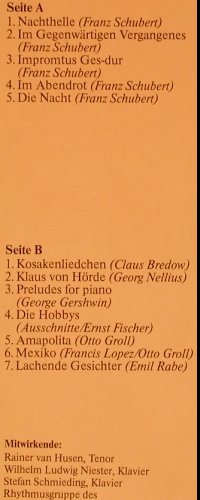 MC Liederhort Sudmühle: Chormusik aus Romantik & Gegenwart, HGM-Musikverlag(ABN-1.115/84), D, 1984 - LP - K134 - 9,00 Euro
