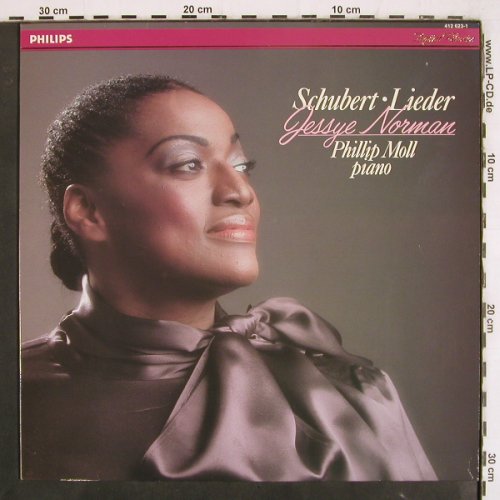 Norman,Jessye: Schubert Lieder, Philips (412 623-1), NL, 1984 Typ: LP Best.-Nr.: K1373 Preis: 7,50 Euro
