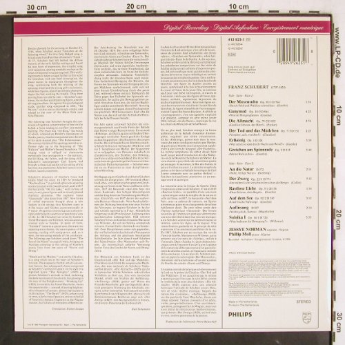 Norman,Jessye: Schubert Lieder, Philips (412 623-1), NL, 1984 Typ: LP Best.-Nr.: K1373 Preis: 7,50 Euro