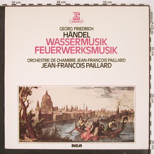 Händel,Georg Friedrich: WasserMusik/Feuerwerksmusik, Erato (ZL 30529), D, 1977 Typ: LP Best.-Nr.: K1378 Preis: 7,50 Euro
