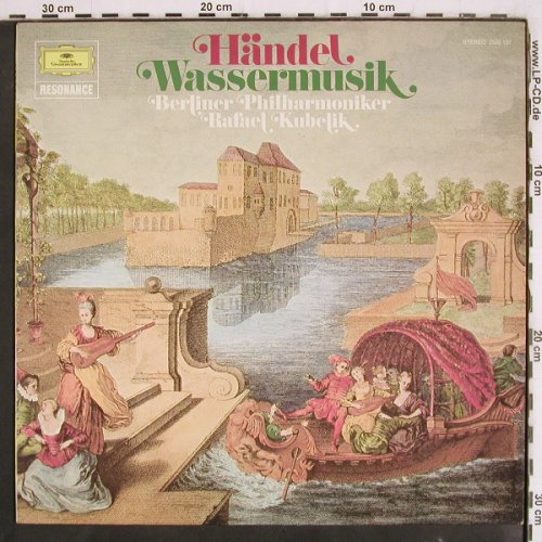 Händel,Georg Friedrich: Wassermusik (Orch.Konzert Nr.25), D.Gr. Resonance (2535 137), D Typ: LP Best.-Nr.: K1380 Preis: 7,50 Euro