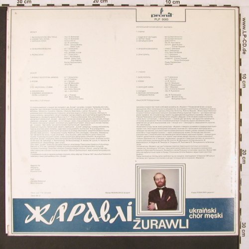 Ukrainski Chor Meski: Zurawli - Roman Rewakowicz, Pronit(PLP 0085), , 1988 - LP - K139 - 7,50 Euro