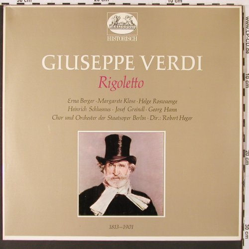 Verdi,Giuseppe: Rigoletto (rec. 1944), Foc, Heliodor(2700 702), D, Ri, 1960 - 2LP - K140 - 9,00 Euro